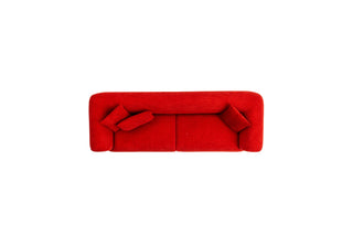 Canapea Piega Ampio Rosso